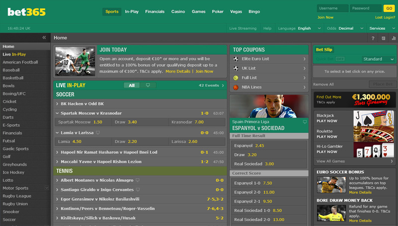 Bet 365 - horse racing